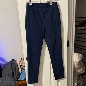 Soft surroundings Dark Blue Denim Pants small
